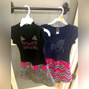 2 girls dresses size 7/8
